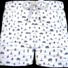 Bermuda Pantaloncino Fantasia Milano Puro Cotone Shorts 2 tasche laterali Made in Italy
