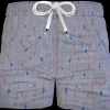 Bermuda Pantaloncino Fantasia Puro Cotone Shorts 2 tasche laterali Made in Italy