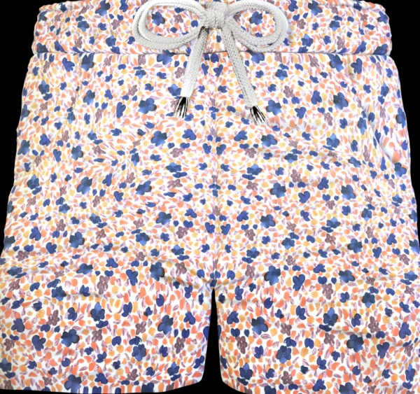 Bermuda Pantaloncino Fantasia Puro Cotone Shorts 2 tasche laterali Made in Italy