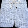 Bermuda Pantaloncino puro cotone popeline fantasia Shorts 2 tasche laterali Made in Italy