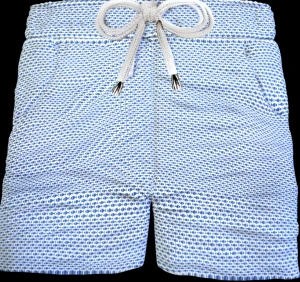 Bermuda Pantaloncino puro cotone popeline Shorts 2 tasche laterali Made in Italy