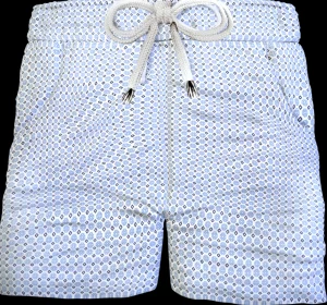 Bermuda Pantaloncino puro cotone popeline Shorts 2 tasche laterali Made in Italy