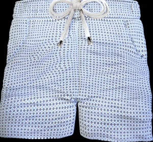 Bermuda Pantaloncino puro cotone popeline fantasia Shorts 2 tasche laterali Made in Italy