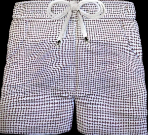 Bermuda Pantaloncino puro cotone fantasia Shorts 2 tasche laterali Made in Italy