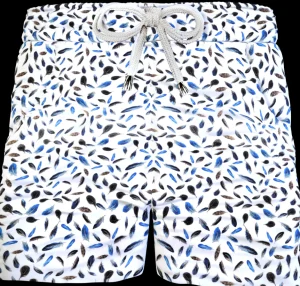 Bermuda Pantaloncino puro cotone fantasia Shorts 2 tasche laterali Made in Italy