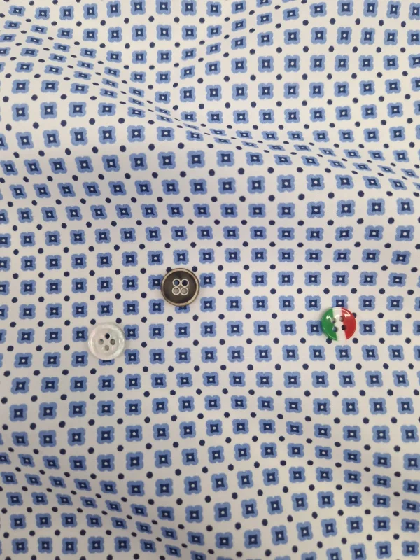 Bermuda Pantaloncino puro cotone popeline Shorts 2 tasche laterali Made in Italy