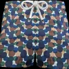 Bermuda Shorts Fantasia 100% cotone Pantaloncino 2 tasche laterali Made in Italy