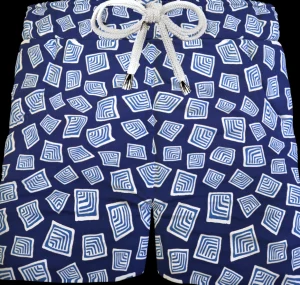 Bermuda Shorts Fantasia 100% cotone Pantaloncino 2 tasche laterali Made in Italy