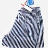 Box Mare Costume da Bagno Fasciato Blu Barca Puro Cotone slip interno  morbido tessuto asciugatura rapida Boxer mare uomo fantasia con 2 tasche laterali Made in Italy