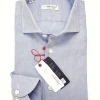 Camicia Azzurra puro cotone nido d'ape giro inglese