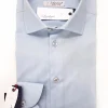 Camicia Azzurra puro cotone TWILL elegante formal