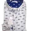 Camicia Bike Fantasia Bicicletta Rigata Made in Italy
