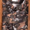 Camicia cotone fantasia camouflage mimetico urban jungle design