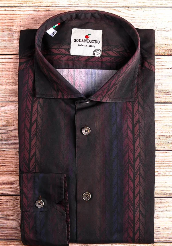 Camicia dark fantasy design cotone made in italy