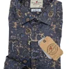 Camicia fantasia Fashion cotone fantasia cotone made in italy