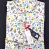 Camicia hawaiana puro cotone fantasia HOLIDAY made in italy hawaii design