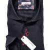 Camicia puro Lino Nero made in italy - Camicia nera Lino