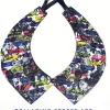 Colletto Donna fashion Design Street Art collarino cotone