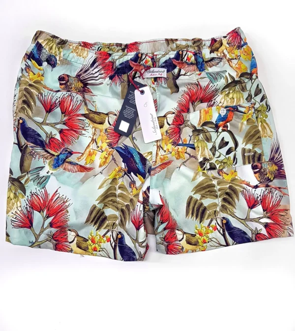Costume da Bagno fantasia Uomo Boxer mare tessuto leggero asciugatura rapida made in italy
