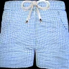 Pantaloncino Bermuda puro cotone popeline Shorts 2 tasche laterali Made in Italy