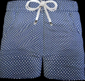Pantaloncino  Shorts Bermuda Micro Fantasia 100% Cotone 2 tasche laterali Made in Italy