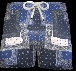 Pantaloncino  Shorts Bermuda Fantasia 100% Cotone 2 tasche laterali Made in Italy