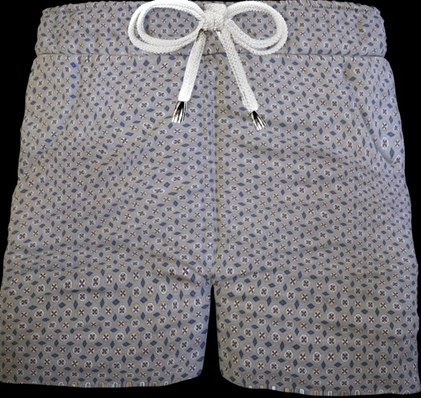 Pantaloncino Shorts Bermuda Fantasia 100% cotone 2 tasche laterali Made in Italy