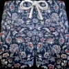 Pantaloncino Shorts Bermuda Fantasia Cachemire 100% cotone 2 tasche laterali Made in Italy