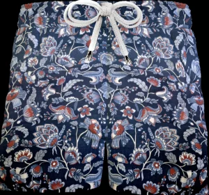 Pantaloncino Shorts Bermuda Fantasia Cachemire 100% cotone 2 tasche laterali Made in Italy