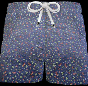Pantaloncino Shorts Bermuda fantasia Denim  100% Cotone 2 tasche laterali Made in Italy