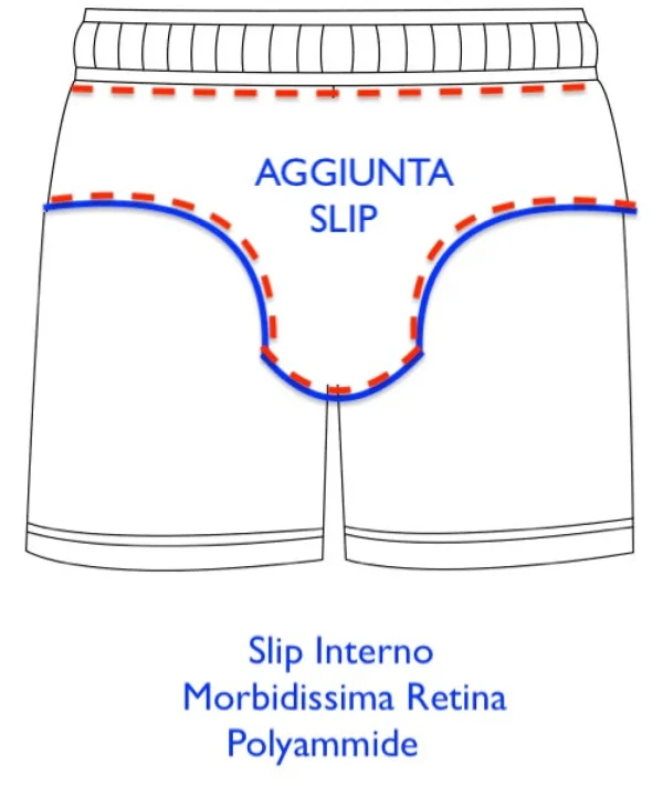 Pantaloncino  Shorts Bermuda Fasciato a righe  Verde 100% Cotone 2 tasche laterali Made in Italy