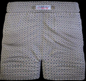 Pantaloncino Shorts Bermuda Fantasia 100% cotone 2 tasche laterali Made in Italy