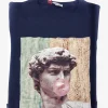 t-shirt made in Italy Fantasia Fashion Victim 100% fresco cotone jersey