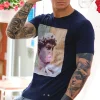 t-shirt made in Italy Fantasia Fashion Victim 100% fresco cotone jersey