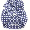 Turbante blu  Fashion in cotone design fascia capelli tozeur hairband Made in Italy