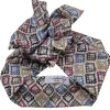 Turbante Fantasia Design puro cotone  Made in Italy Fascia Capelli hairband