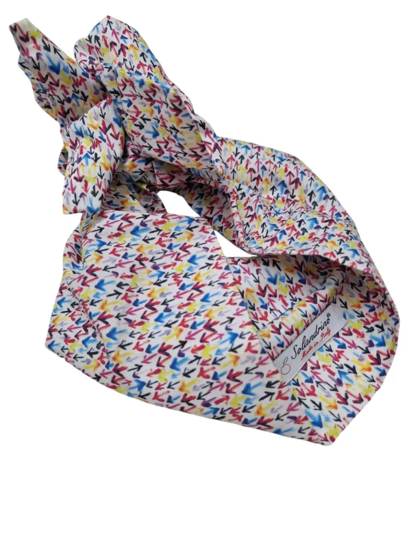 Turbante Fantasia design cotone  Made in Italy Fascia Capelli hairband