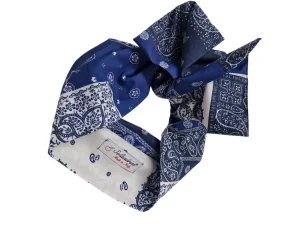 Turbante fantasia design cotone  made in Italy fascia capelli hairband