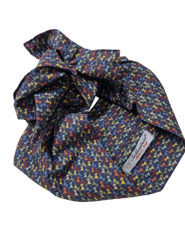 Turbante Fantasia design cotone  Made in Italy Fascia Capelli hairband