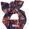 Turbante Fantasia Rosso Design puro cotone  Made in Italy Fascia Capelli hairband