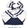 Turbante Fashion in cotone fascia capelli design Marinella made in Italy