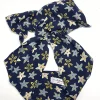 Turbante Fashion in viscosa design yellow star fascia capelli made in Italy