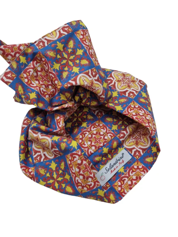 Turbante puro cotone  Made in Italy Fascia Capelli hairband